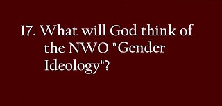 The Bible on Gender Ideology