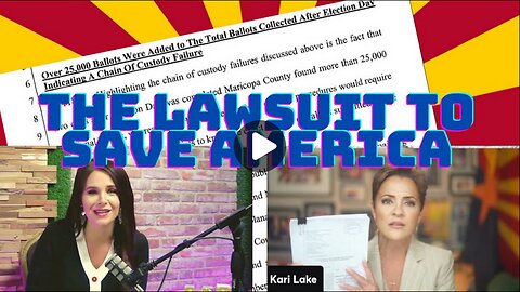 Kari Lake Files Explosive Lawsuit: ‘This Is A Case To Save Our Country!’