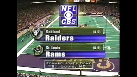 2002-10-13 Oakland Raiders vs St Louis Rams