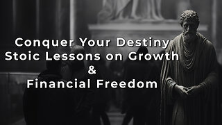 Conquer Your Destiny: Stoic Lessons on Growth & Financial Freedom