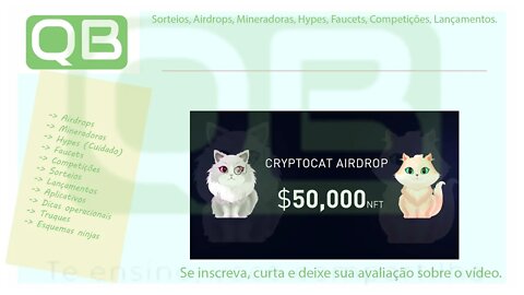 #Airdrop - Gleam - Cryptoer Airdrop - CryptoCat $50,000NFT