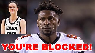 Antonio Brown FURIOUS that Caitlin Clark BLOCKED him! ATTACKS her with RACIAL SLUR!