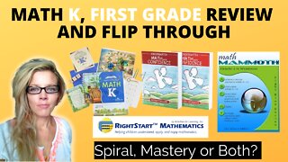 Homeschool Curriculum Math Comparison and Flip Through - Math With Confidence