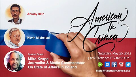 American in Crimea hosts journalist Mike Krupa