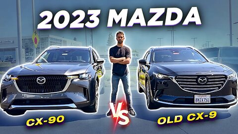 2024 Mazda CX-90 versus the OLD CX-9 // Direct Comparison