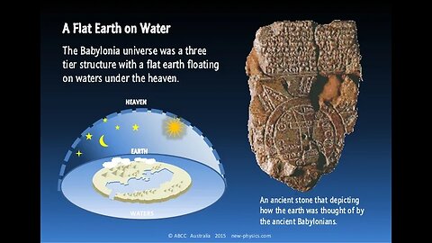 BABYLONIAN COSMOLOGY IN THE BIBLE & THE BABYLONIAN FIRMAMENT - King Street News