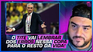 A CULPA DO BRASIL PERDER FOI DAS DECISÕES DO TITE - VAMOS QATAR O HEXA!