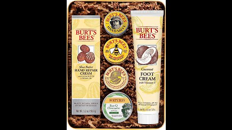 Burt's Bees Gifts Ideas, 5 Body Care Products, Classics Set - Original Beeswax Lip Balm