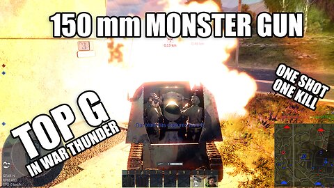 150 mm " MONSTER GUN " - STORMPJAS fm/43-44 - 6 kills - WAR THUNDER / ONE SHOT_ONE KILL