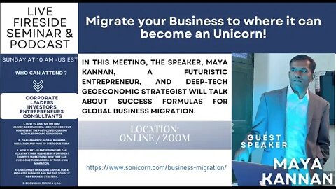 Migrate Your Business to where it can become an Unicorn!