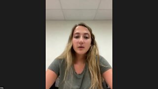 Abby Bruce talks about Stevenson's beach championship