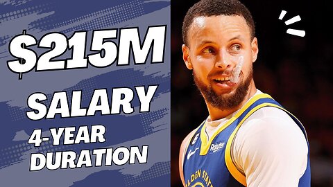 Inside Steph Curry's $215M Contract: Warriors' Record Deal. 😳