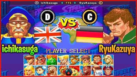 Super Street Fighter II X (ichikasuga Vs. RyuKazuya) [United Kingdom Vs. Germany]