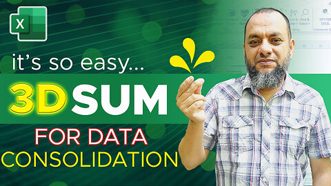 Excel 3D Formulas For Data Consolidation