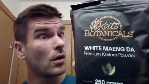 Quit drinking and opiates! kratom powder review Kats Botanicals unboxing