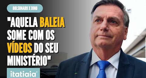 In Brazil Bolsonaro attacks the communist Dino in answering the accusation of harassing whale