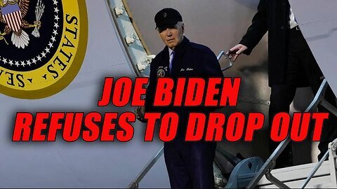 Joe Biden Refuses To Drop Out Despite Dozens Of Democrats Begging Him Too