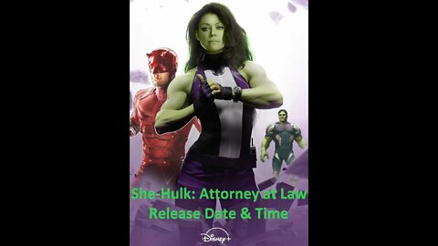 #short She Hulk Release Time | She Hulk Release Date |She Hulk Release Time & Date in India | GPS ||