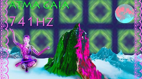 REMOVE NEGATIVITY - 741 HZ YOGA FLOW MEDITATION MUSIC - CLEANSE AURA BINAURAL BEATS