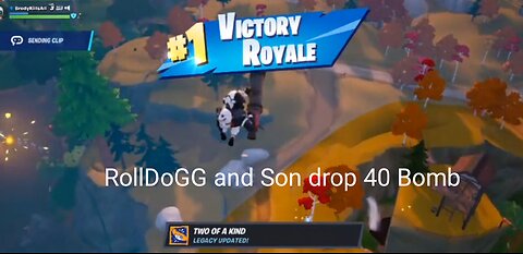 My Son Carries RollDoGG to a 40 Bomb Win