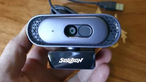 SOULION C30 Webcam with Microphones, 2K Quad HD 1080p 60fps USB Web Cam in 1080P