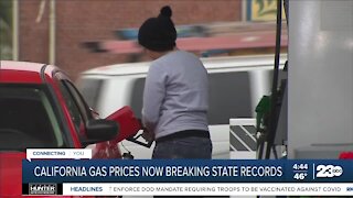 California's average price of gas hits record high