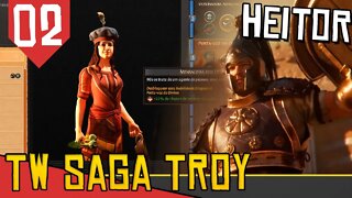 Economia e Extorção - Total War Saga Troy Heitor #02 [Série Gameplay Português PT-BR]