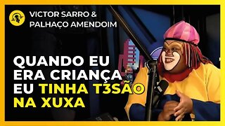 EU COLOCAVA O PIRU NA TV E DAVA CHOQUE | VICTOR SARRO E PALHAÇO AMENDOIM