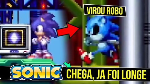 Sonic Mania - Sonic VIROU ROBO #shorts