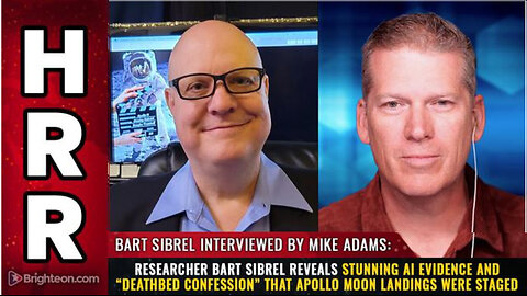 Researcher Bart Sibrel reveals stunning AI evidence and “deathbed confession”...