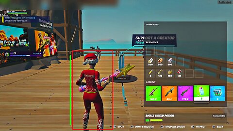 pro fortnite player accidentally shows hacks while live streaming...