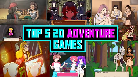 Top 6 2D Adventure Visual Novel Games | Ezarca Gaming | Part-1