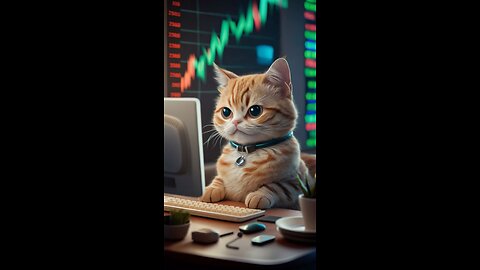 Cat is an expert in stock trading