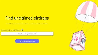 Find Unclaimed Crypto Airdrops