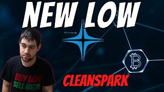 Clsk Stock @ New Lows! Get Ready For This With Cleanspark