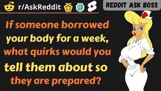 If someone borrowed your body for a week,......? #shorts #reddit #nsfw