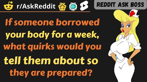 If someone borrowed your body for a week,......? #shorts #reddit #nsfw