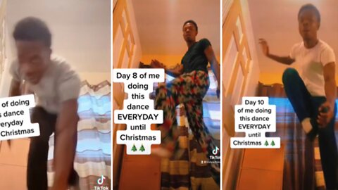Doing the GET STURDY dance EVERYDAY for 25 days straight until Christmas 🎄🎄 (TikTok compilation)