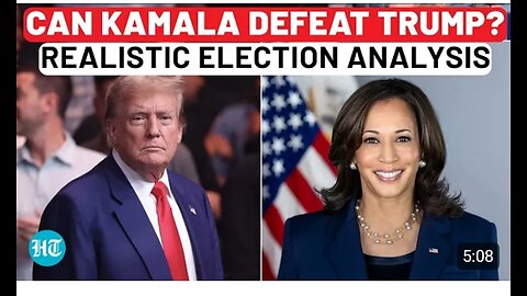 Kamala Harris - Scapegoat Or 'Trump' Card. Can Kamala Harris defeat Trump?USA Election 2024