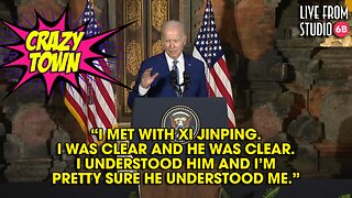 Joe Biden Met with China's President & Made Everything "Clear" (Crazy Town)