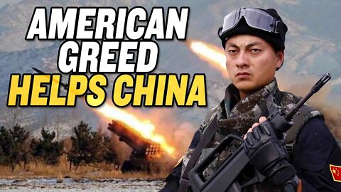 American Greed Helps China’s Military Rise | China Uncensored