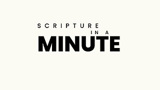 1 Thessalonians 1 - Scripture in a Minute