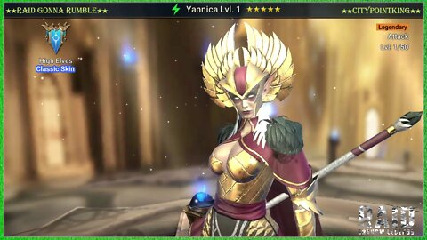 Raid Shadow Legends - Yannica - Classic Skin