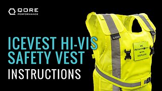 How to Set Up Your IceVest HiVis Cooling/Heating/Hydration Safety Vest(Class 2) by Qore Performance®