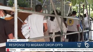 Response to migrant drop-offs