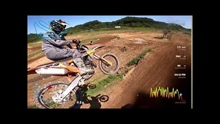 B-Mel ripping I-64 MX on his 2019 RTi AOMC KTM 450 SXF! (GoPro Hero METRICS)