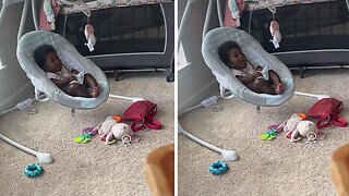 Baby Girl Has Hilarious Reaction To Her Newfound Vocal Powers