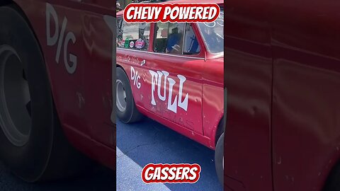 Rowdy Chevy Powered Gassers! #shorts