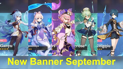 Genshin Impact - New Banner | September