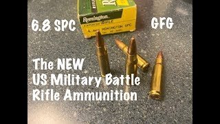 New US Military Battle Rifle Ammo : 6.8 SPC vs 5.56 NATO